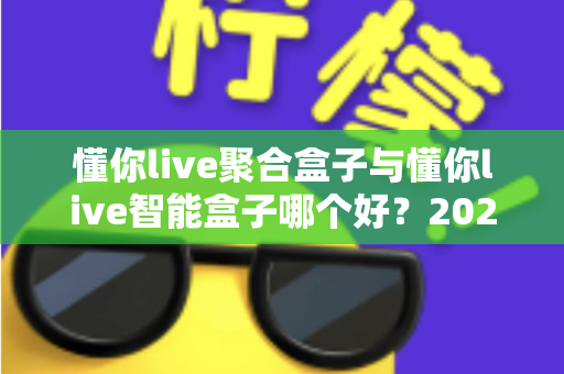 懂你live聚合盒子与懂你live智能盒子哪个好?2025年最全对比选购指南 懂你live聚合盒子与懂你live智能盒子哪个好?2025年最全对比选购指南