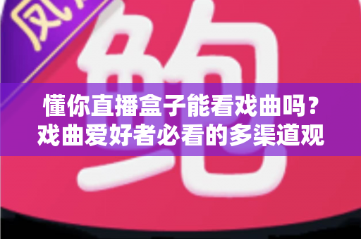 懂你直播盒子能看戏曲吗?戏曲爱好者必看的多渠道观看攻略与实用技巧全解析 懂你直播盒子能看戏曲吗?戏曲爱好者必看的多渠道观看攻略与实用技巧全解析