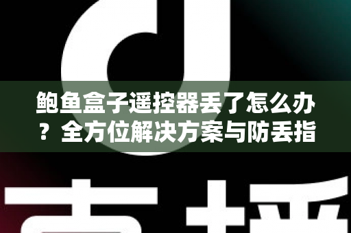鲍鱼盒子遥控器丢了怎么办？全方位解决方案与防丢指南，助你快速恢复畅快观影体验
