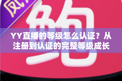 YY直播的等级怎么认证？从注册到认证的完整等级成长攻略