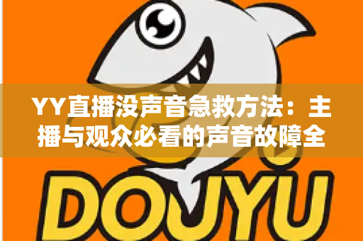 YY直播没声音急救方法：主播与观众必看的声音故障全面解决方案