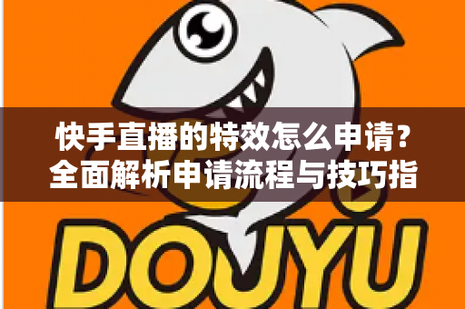 快手直播的特效怎么申请？全面解析申请流程与技巧指南