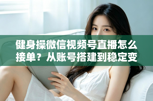 健身操微信视频号直播怎么接单？从账号搭建到稳定变现的全流程实战指南
