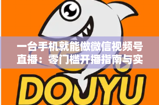 一台手机就能做微信视频号直播:零门槛开播指南与实战技巧全解析 一台手机就能做微信视频号直播:零门槛开播指南与实战技巧全解析