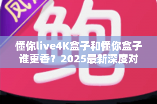懂你live4K盒子和懂你盒子谁更香？2025最新深度对比评测，看完再买不踩坑