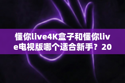 懂你live4K盒子和懂你live电视版哪个适合新手？2025年新手入门选购与使用全攻略